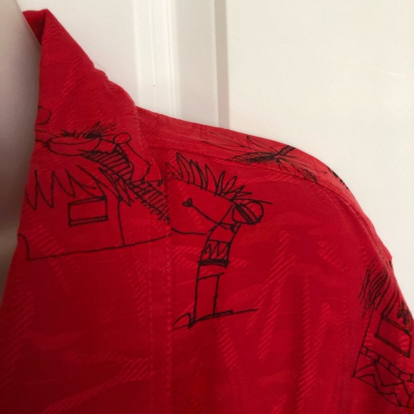 Chico’s Red Blouse - Picture 2 of 5